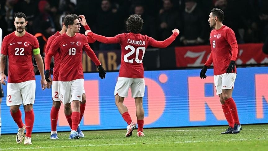 Türkiye fight to beat Germany 3-2 in football friendly in Berlin