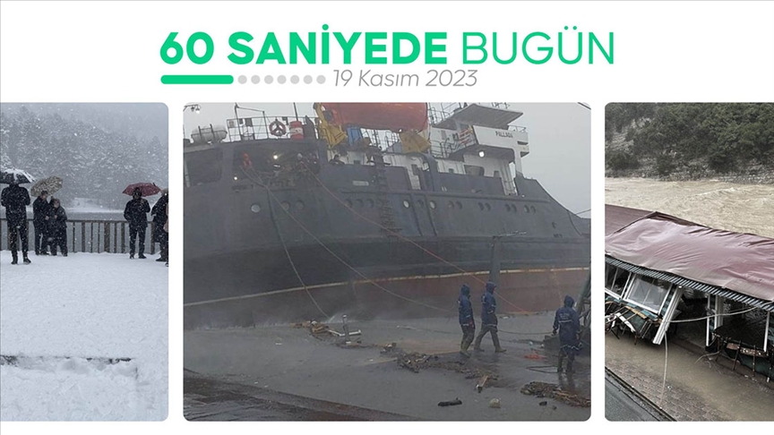60 saniyede bugün (19 Kasım 2023)
