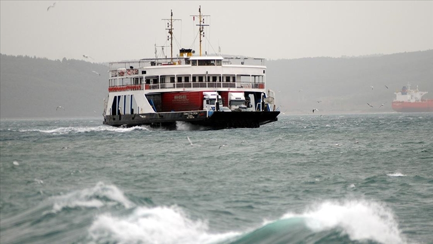 Kocaeli'de Hereke Vapur İskelesi'ndeki seferler iptal edildi