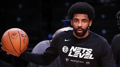NBA star Kyrie Irving wears keffiyeh to show solidarity with Palestine