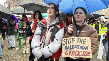 Demonstrators unite across Europe in mass protests against Israeli attacks on Gaza