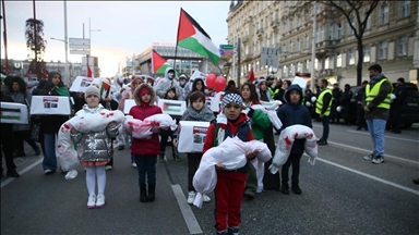 Autriche: manifestation massive appelant à mettre fin à l'occupation israélienne à Gaza