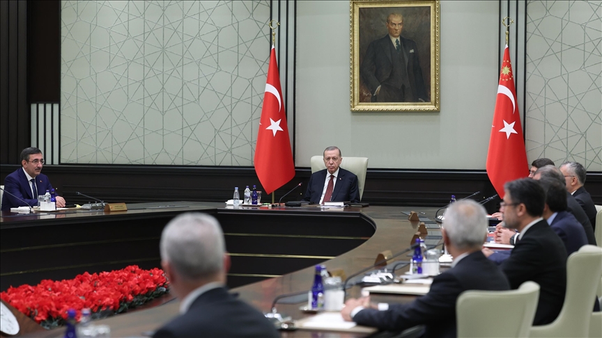 Cumhurbaşkanı Erdoğan'dan Kabine Toplantısı sonrası