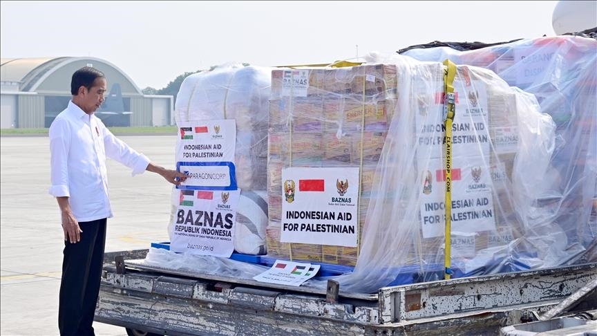 L'Indonésie envoie 21 tonnes d'aide humanitaire à Gaza