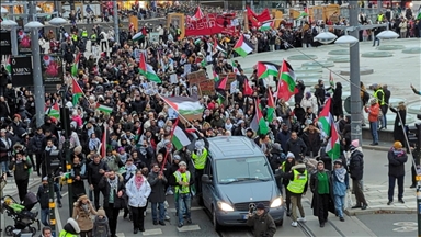 Protests continue in Sweden against Israeli attacks on Gaza