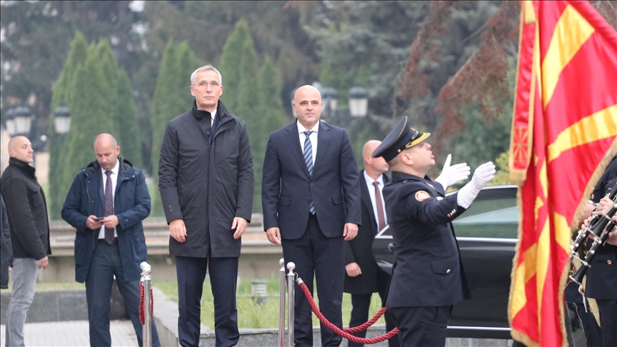 Генералниот секретар на НАТО во посета на Северна Македонија