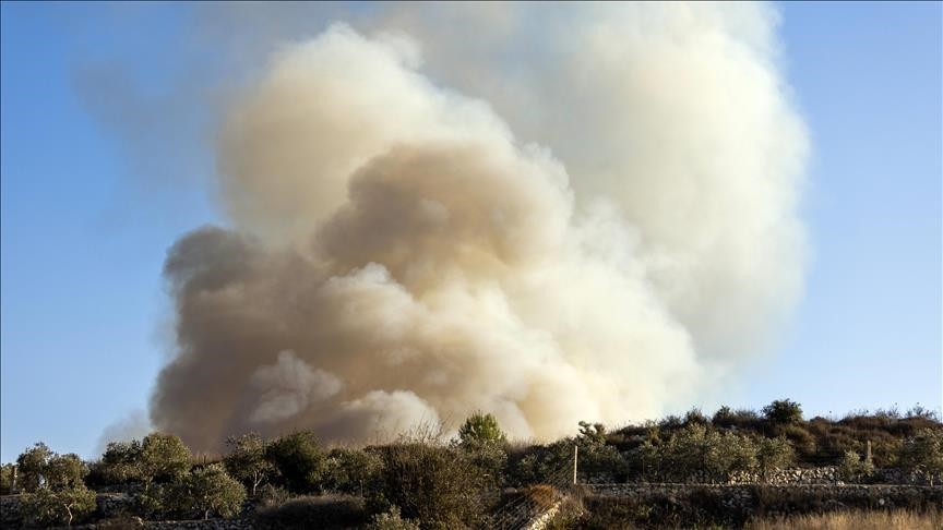 Des obus de mortier ciblent une position de l'armée israélienne près de la frontière libanaise