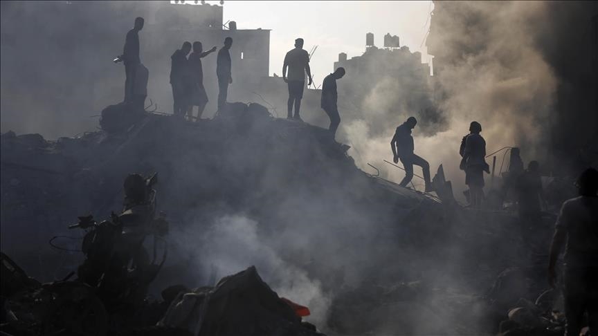 Israeli Army Bombs School Sheltering Displaced People In Northern Gaza