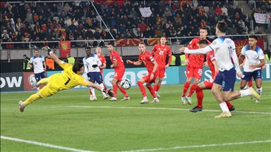  Квалификациски натпревар за ЕВРО 2024: Северна Македонија - Англија 1:1