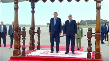 Президент Эрдоган прибыл в Алжир 