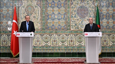 Algerian President Tebboune, Turkish President Erdogan discuss need for accountability over Gaza 'genocide'