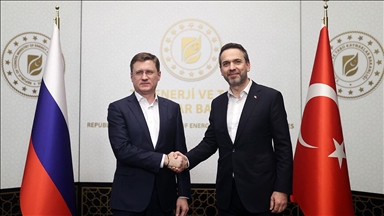 Enerji ve Tabii Kaynaklar Bakanı Bayraktar, Rusya Başbakan Yardımcısı Novak ile bir araya geldi