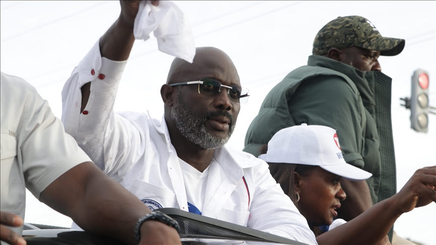 President George Weah's party accuses opposition of rigging Liberian election