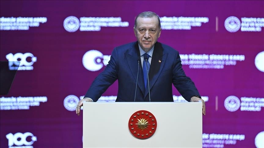 أردوغان: مكافحة العنف ضد المرأة سياسة أساسية لدولتنا