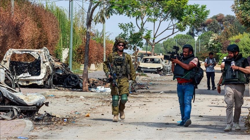 So-called Oct. 7 militant terrorist in US news footage not what he seems
