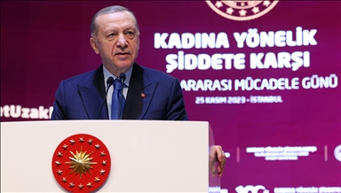 Erdoğan: Si shtet ne kemi vendosur si politikën tonë bazë luftën kundër dhunës ndaj grave