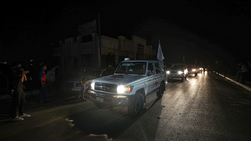 The Red Cross informed us that the prisoners were going to the Rafah Crossing