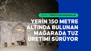 Hititlerden kalan tuz mağarası Çankırı'nın turizminde öncü rol oynuyor