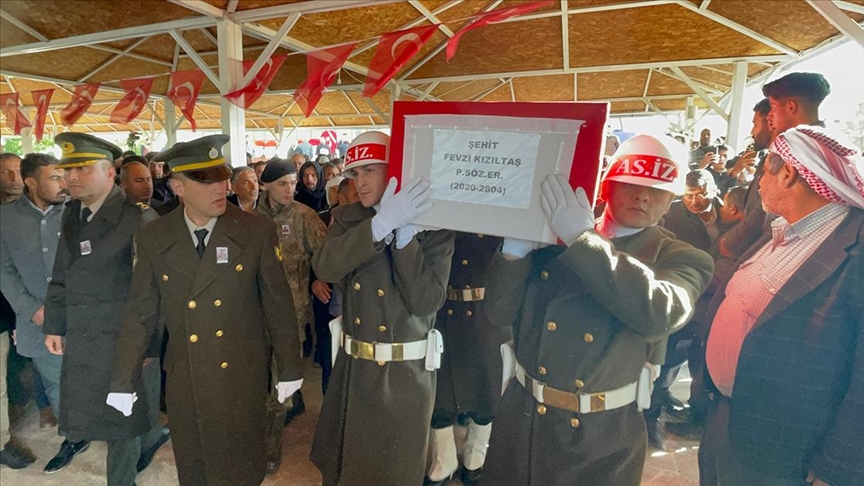 Şehitlerimizi uğurladık