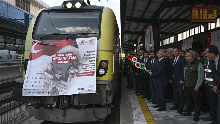 نقش «قطار نیکوکاری» حامل کمک‌های ترکیه بر زندگی مردم افغانستان