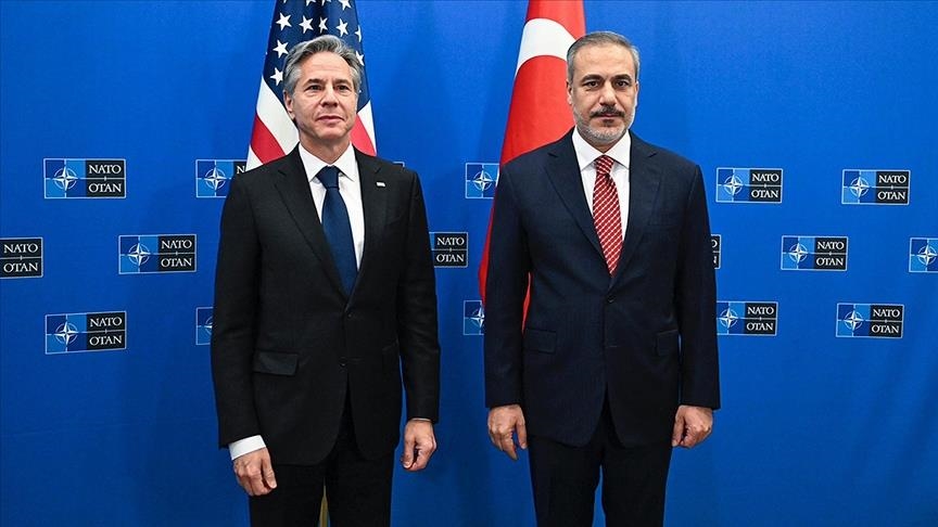 تحولات غزه محور دیدار وزرای خارجه ترکیه و آمریکا در بروکسل
