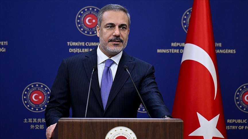 Turkish foreign minister holds talks with counterparts on sidelines of NATO meeting