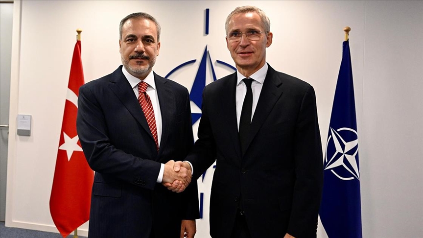 Dışişleri Bakanı Fidan, NATO Genel Sekreteri Stoltenberg ile görüştü