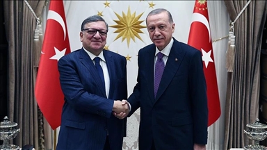 Serokomar Erdogan û Serokê Komîsyona YEyê yê berê Barroso hatin bal hev