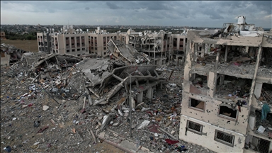 Anadolu dokumentovala ogromna razaranja zgrada koje je Turkiye izgradila za siromašne stanovnike Gaze