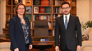 Fransa’nın Ankara Büyükelçisi Dumont, AA'yı ziyaret etti