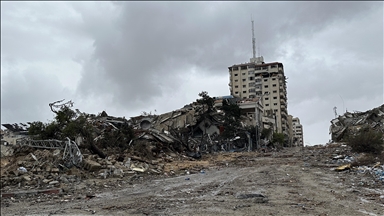 Anadolu documents vast destruction of Turkish aid agency-built housing in Gaza