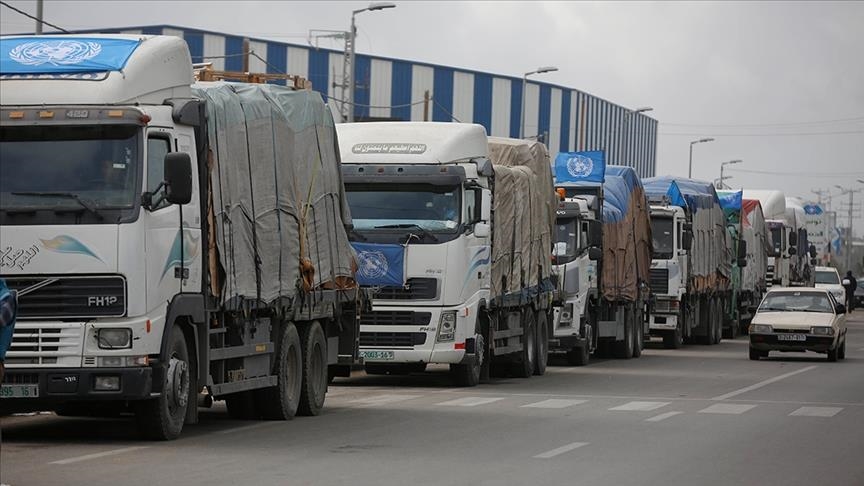 200 aid trucks enter Gaza Strip via Rafah border crossing