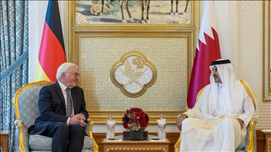 Qatar's emir, German president discuss developments in Gaza Strip