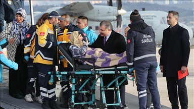 Fahrettin Koca: Još 26 pacijenata biće prebačeno iz Gaze na liječenje u Turkiye