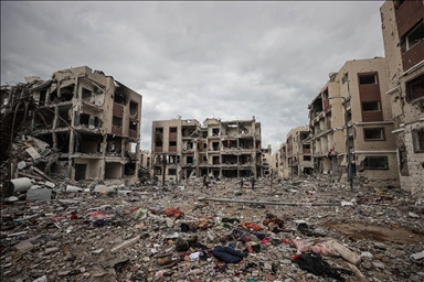 Агенција Анадолу ги документираше огромните разорувања на зградите што Туркије ги изгради за сиромашните жители на Газа