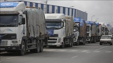 Вкупно 200 камиони со помош влегле вчера во Газа преку граничниот премин Рафа