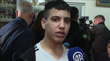 Youngest Palestinian prisoner reunited with family