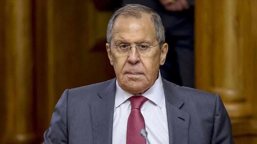 Russian foreign minister arrives at OSCE meeting in Skopje