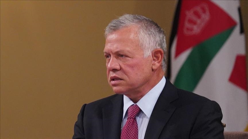 عاهل الأردن يبحث سبل تنسيق الاستجابة الإنسانية بغزة