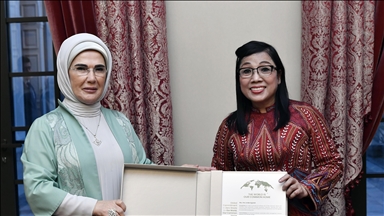 Turkish first lady meets with wife of Vietnam’s prime minister