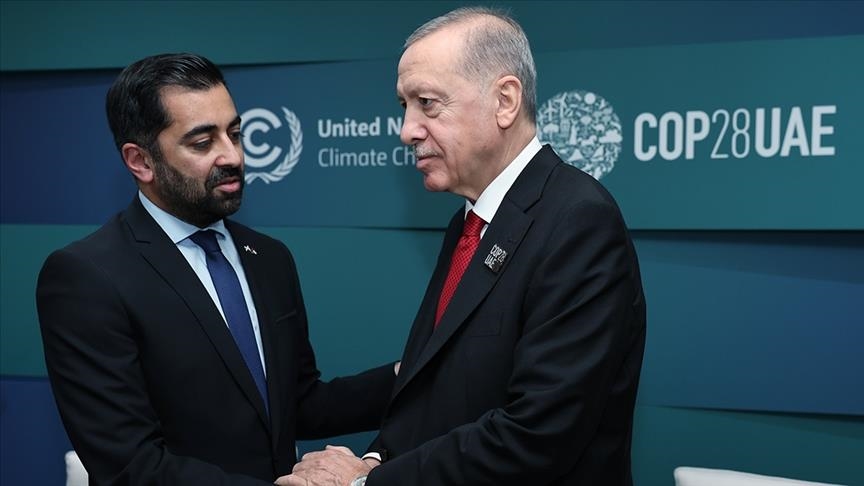 Serokomar Erdogan bi Serokwezîrê Herêma Îskoçyayê Yûsif ra hat bal hev