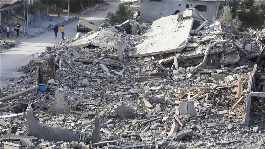 Israeli raids destroy Khan Yunis mosque in southern Gaza