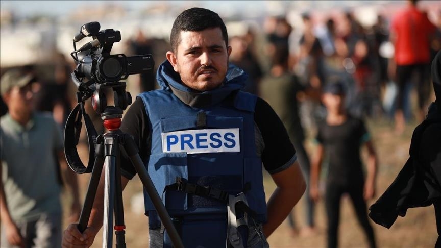 Le photographe d'Anadolu, Montasser Al-Sawaf, tué dans un raid israélien sur la ville de Gaza