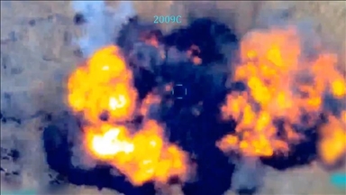 الدفاع التركية: تدمير 16 موقعًا للإرهابيين شمالي العراق 