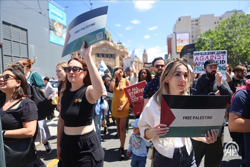 Hundreds At Australian Port Protest Israeli Shipping Company