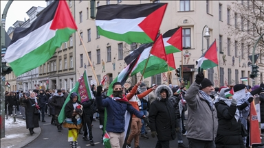 ألمانيا.. الآلاف ينددون بالهجمات الإسرائيلية على غزة
