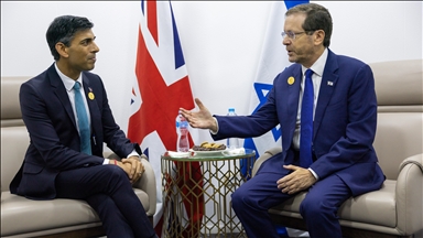 UK premier, Israeli president discuss conflict, end of humanitarian pause in Gaza