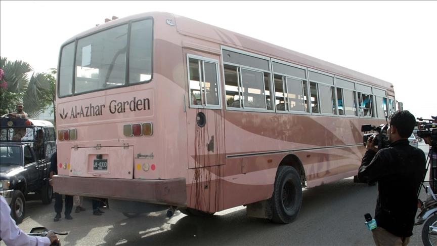 Transporters in northern Pakistan go on strike against bus shooting