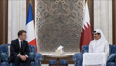 L'émir du Qatar affirme à Macron la nécessité d'une désescalade à Gaza