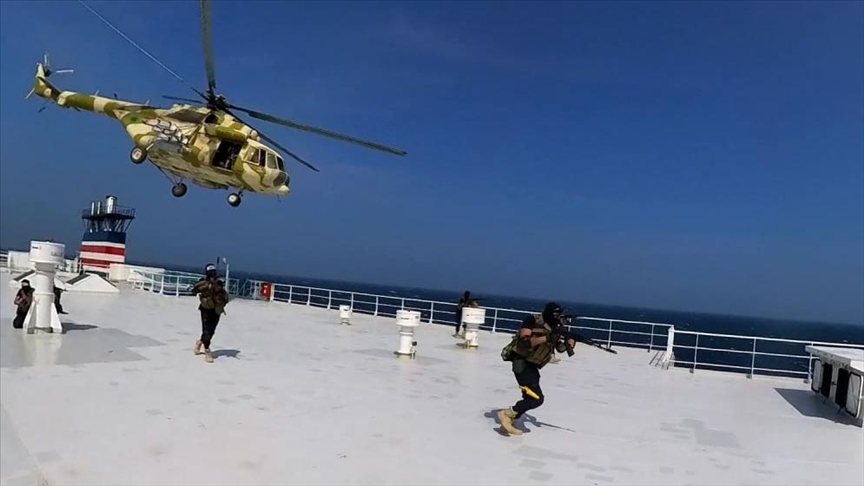Yemen’s Houthi group says it targeted 2 Israeli ships in Red Sea